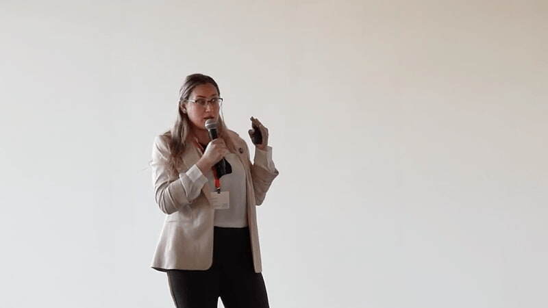 Jessica speaking