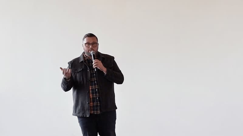 Matt speaking